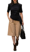VICOLO-T SHIRT ASIMMETRICA
