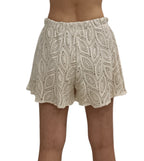 HAVEONE-SHORTS CROCHET PAILLETTES