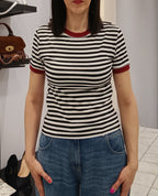 VICOLO-T SHIRT A RIGHE