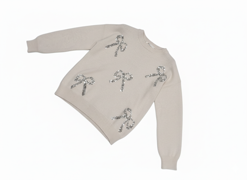 ERREBI-MAGLIA FIOCCHI PAILLETTES