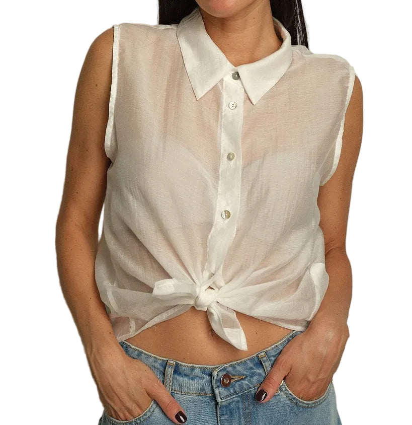HAVEONE -CAMICIA SMANICATA