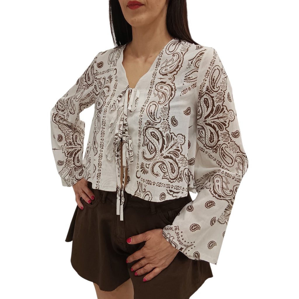 PHILIA LOFT-CAMICIA BANDANA