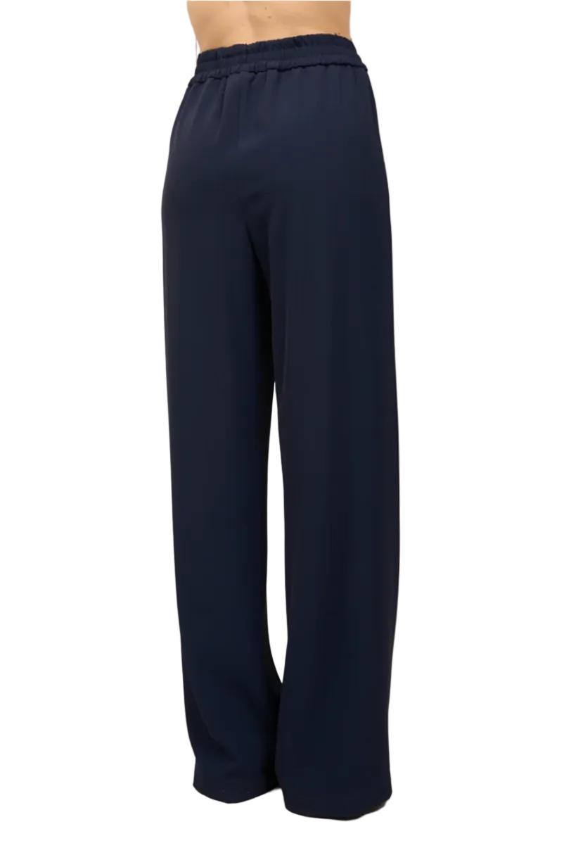 VICOLO-PANTALONE PALAZZO ELASTICO DIETRO