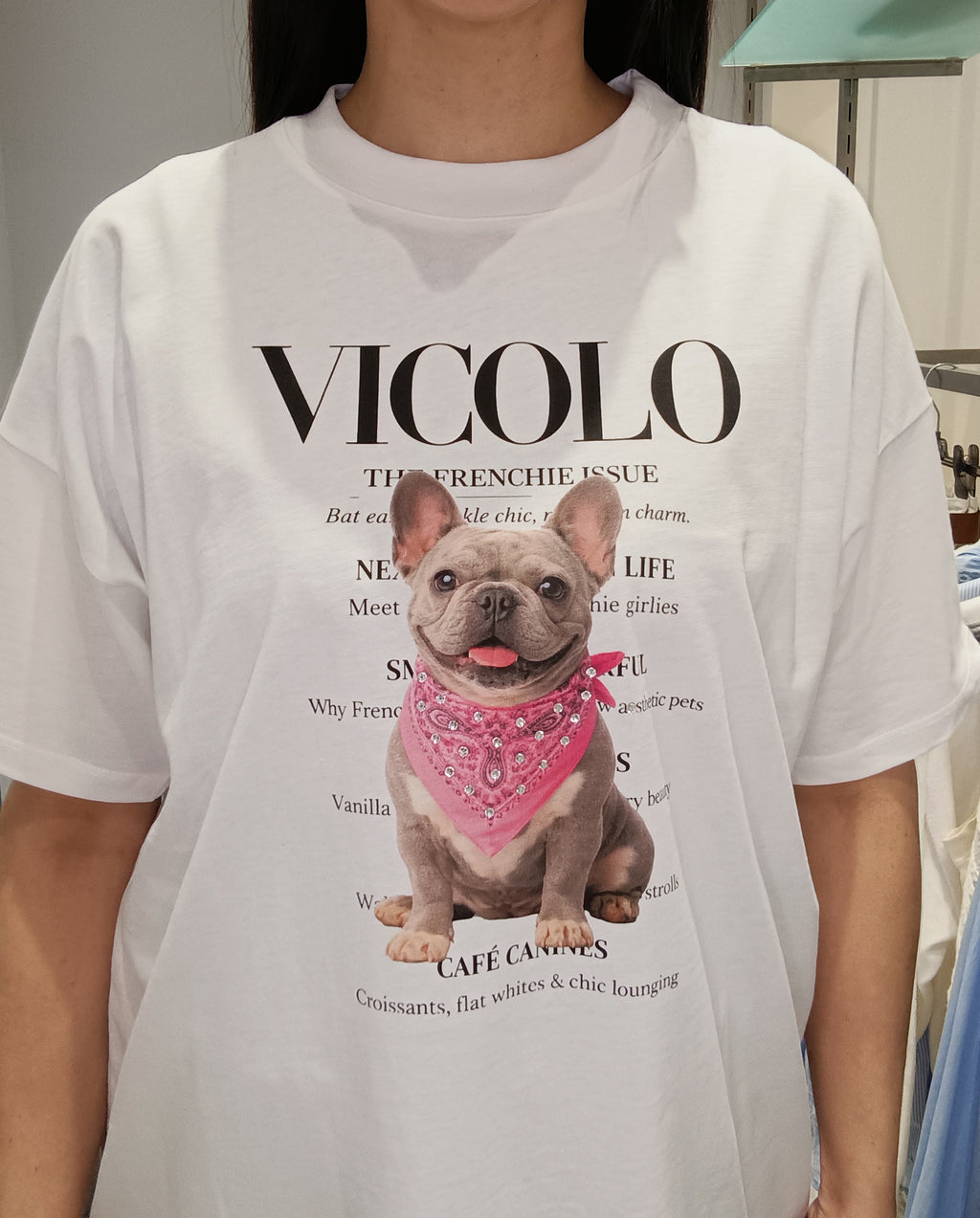VICOLO-T SHIRT OVER