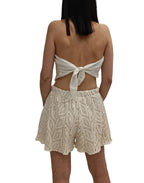 HAVEONE-TOP CROCHET PAILLETTES
