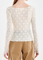 VICOLO-MAGLIA IN PIZZO
