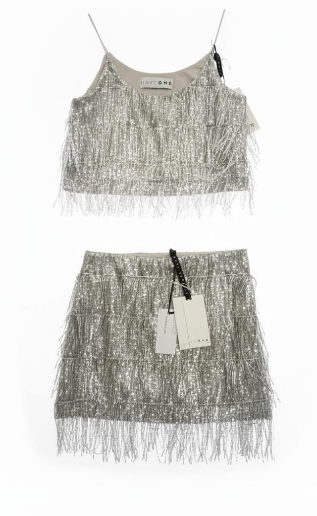 HAVEONE -TOP PAILLETTES