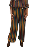 HAVEONE-PANTALONE PALAZZO A RIGHE CAPSULE NOMAD