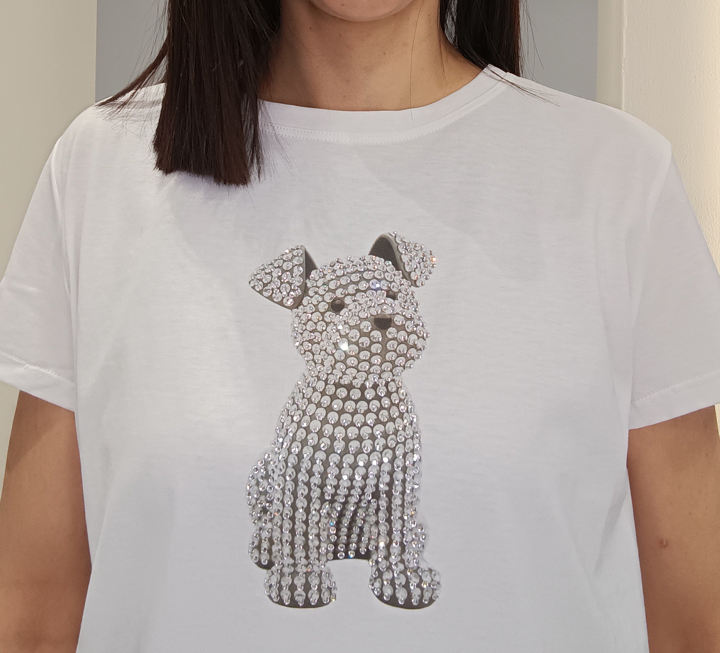 VICOLO -T SHIRT SWAROVSKI