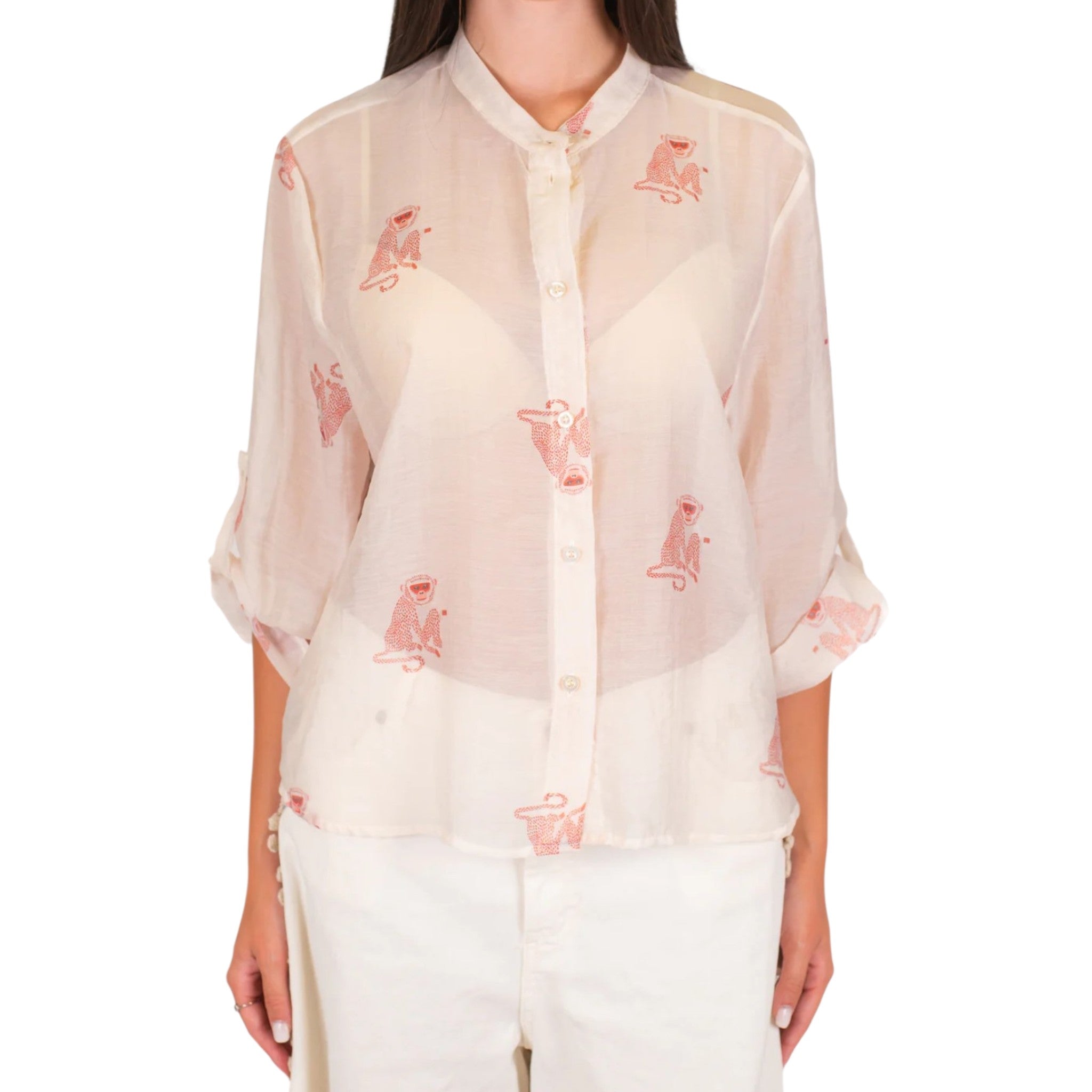 HAVEONE -CAMICIA SCIMMIETTE