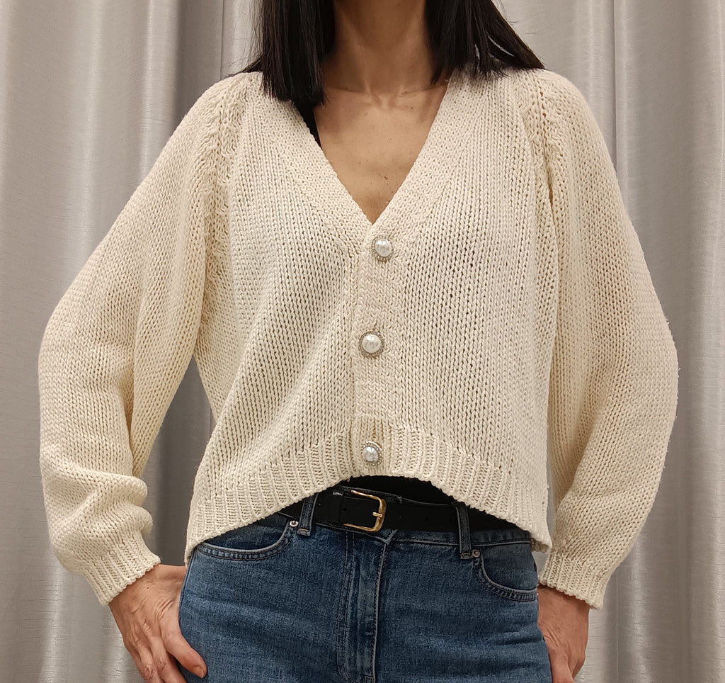 HAVEONE -CARDIGAN GIOIELLO