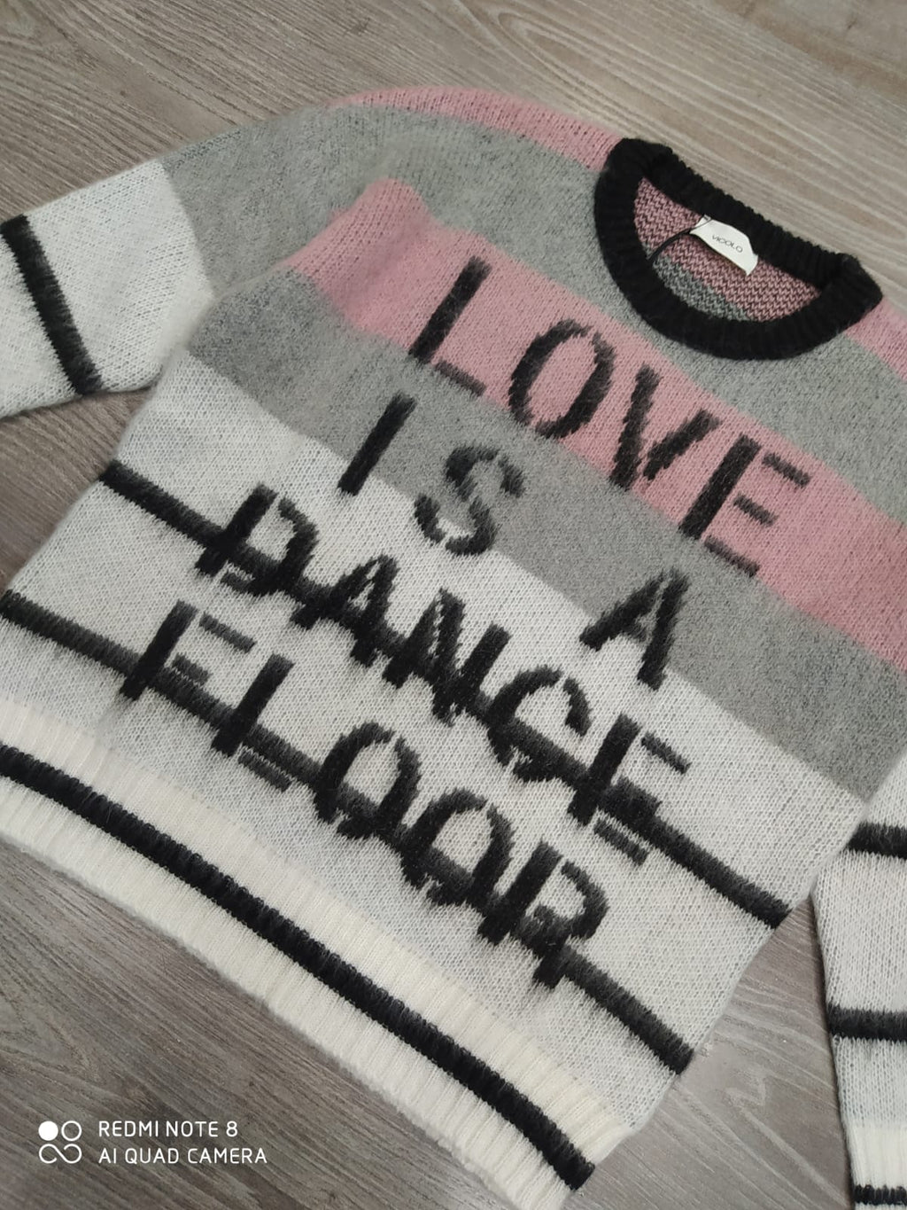 VICOLO-MAGLIA SCRITTA