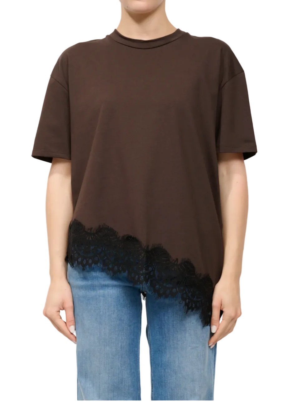 VICOLO-T SHIRT ASIMMETRICA