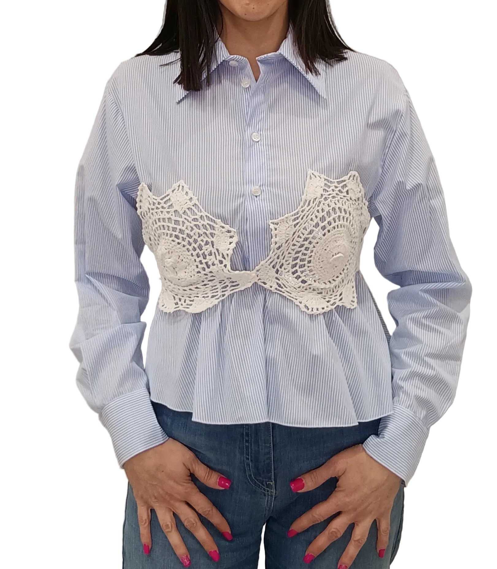 HAVEONE -CAMICIA RICAMO