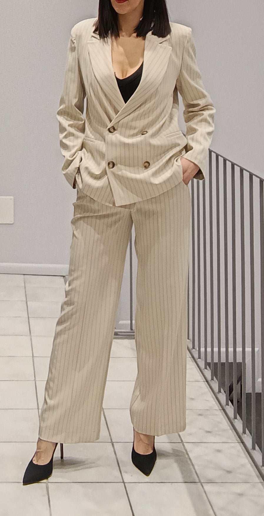 VICOLO-PANTALONE GESSATO