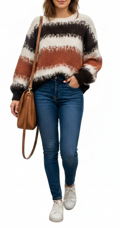 HAVEONE -MAGLIA A RIGHE