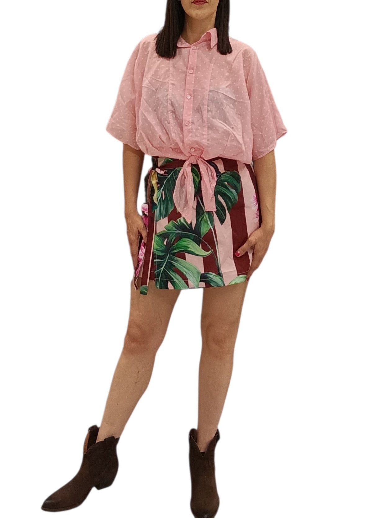 VICOLO-COMPLETO CAMICIA POIS