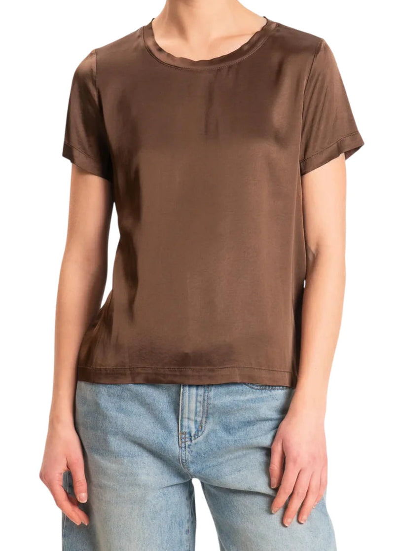 VICOLO-T SHIRT SATIN
