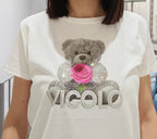 VICOLO-T SHIRT SWAROVSKI
