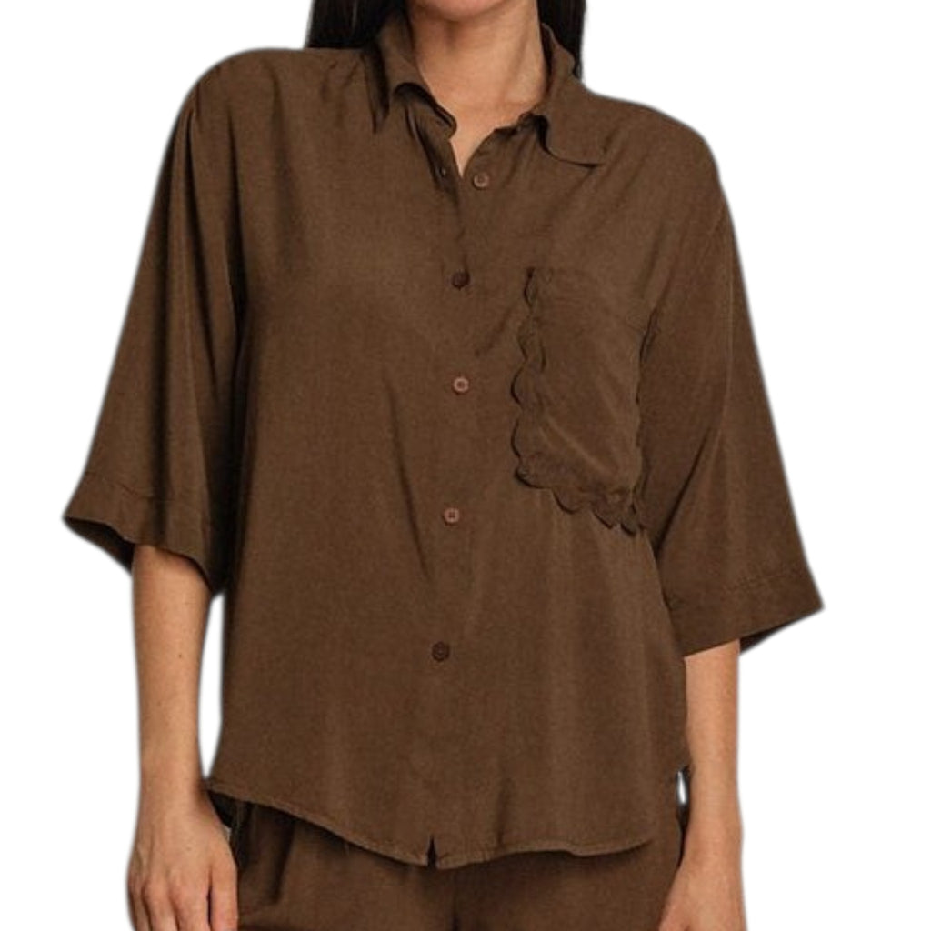 HAVEONE -CAMICIA TASCA