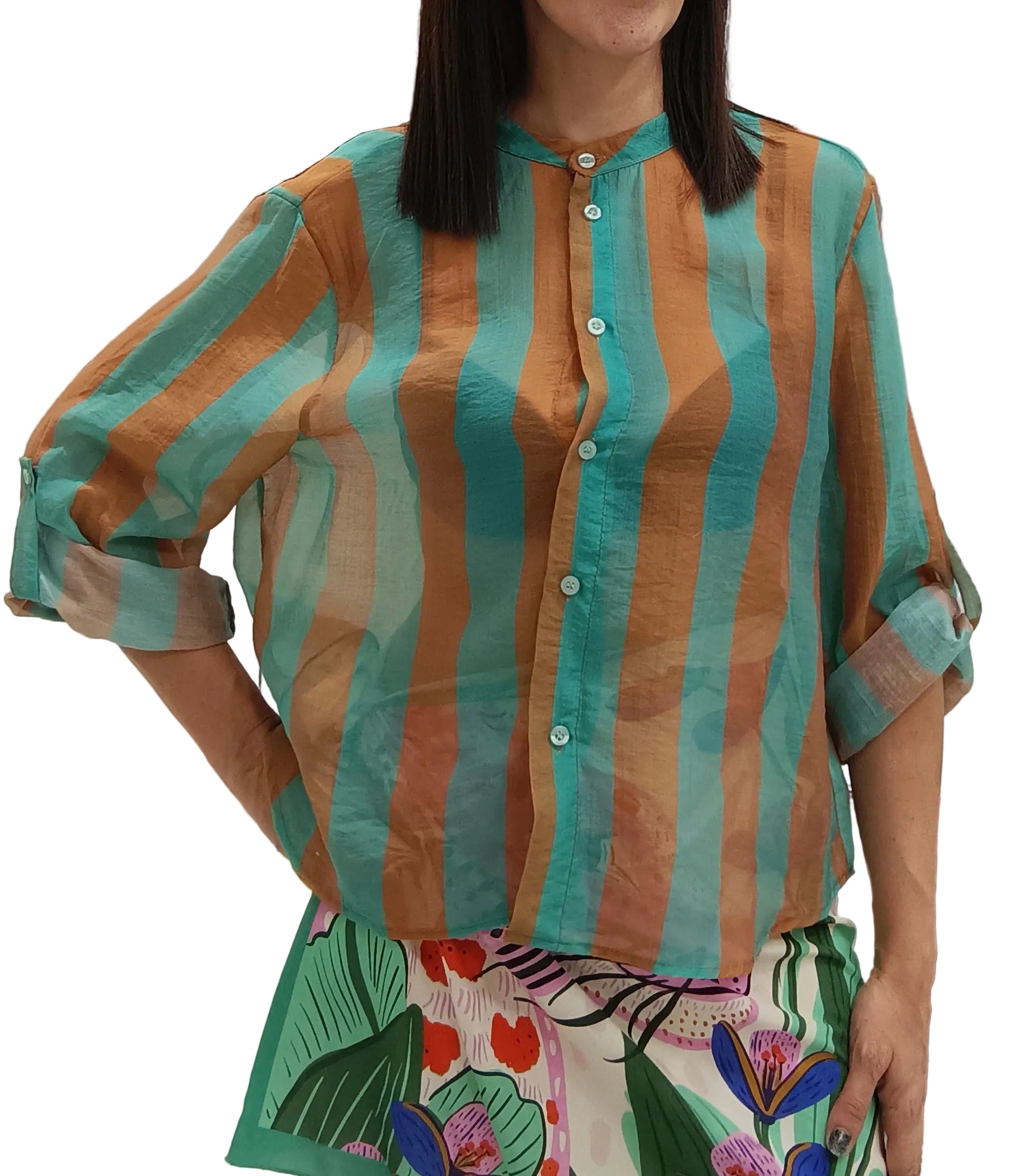 HAVEONE -CAMICIA A RIGHE