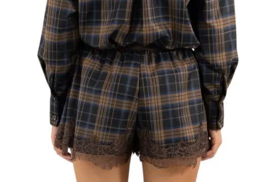 HAVEONE-SHORT CHECK E PIZZO