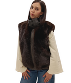HAVEONE-GILET ECOPELLICCIA