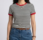 VICOLO-T SHIRT A RIGHE