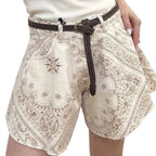 HAVEONE-SHORTS FARFALLA A BANDANA