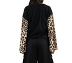 HAVEONE -T-SHIRT MANICA MACULATA A CAMPANA