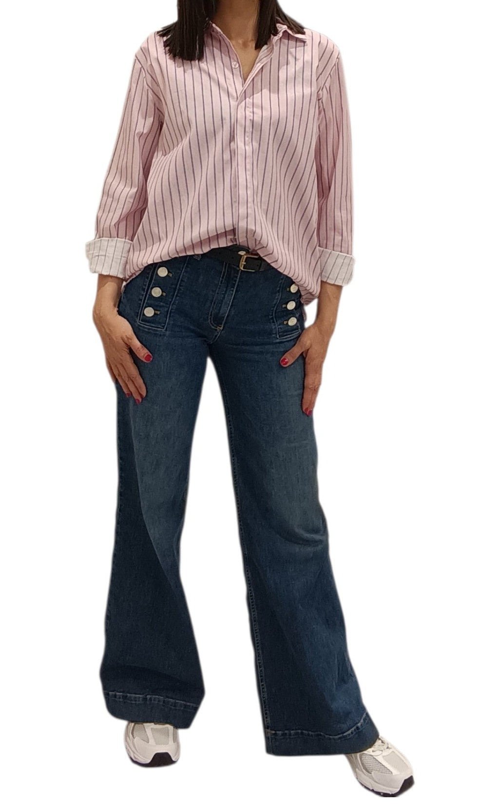 HAVEONE -CAMICIA RIGHE