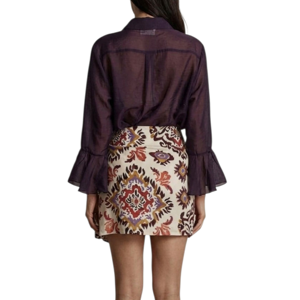 VICOLO-COORDINATO CAMICIA+GONNA STAMPA