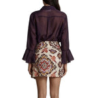 VICOLO-COORDINATO CAMICIA+GONNA STAMPA