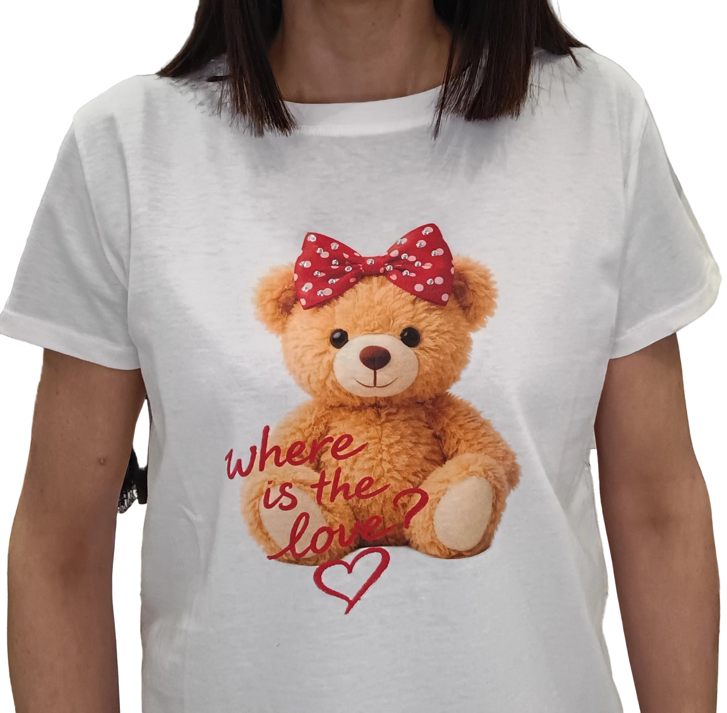 VICOLO-T SHIRT "WHERE IS THE LOVE?"