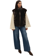 HAVEONE-GILET ECOPELLICCIA