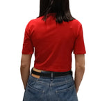 VICOLO-T SHIRT CROP CON ANELLO