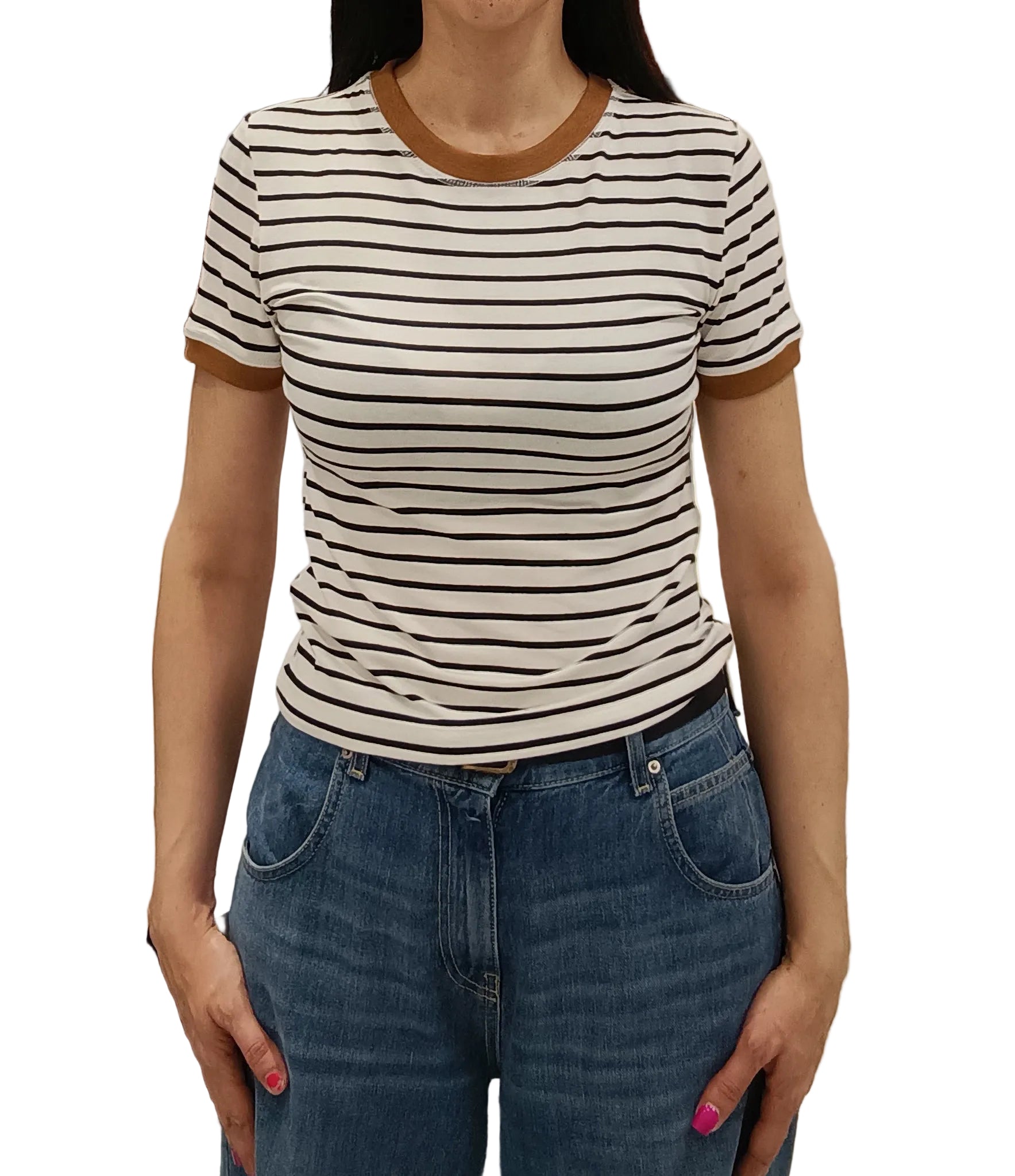 VICOLO-T SHIRT A RIGHE