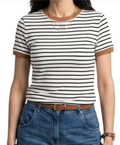 VICOLO-T SHIRT A RIGHE