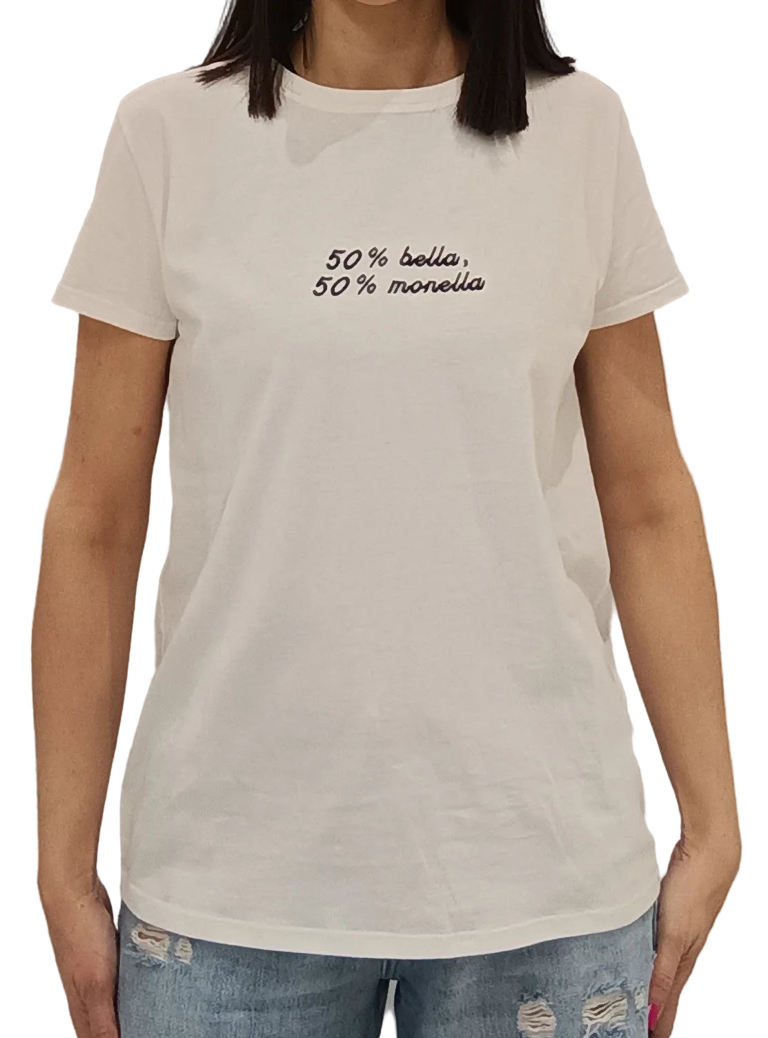 VICOLO-T SHIRT"50%BELLA 50%MONELLA"