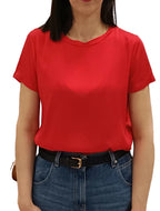 VICOLO-T SHIRT SATIN