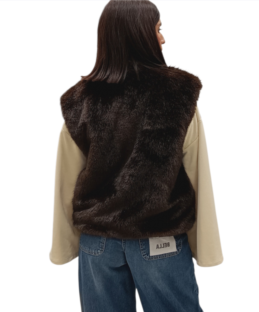 HAVEONE-GILET ECOPELLICCIA