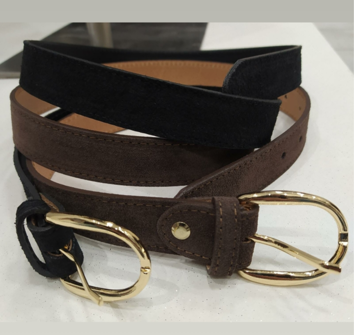 ERREBI-CINTURA VERA PELLE