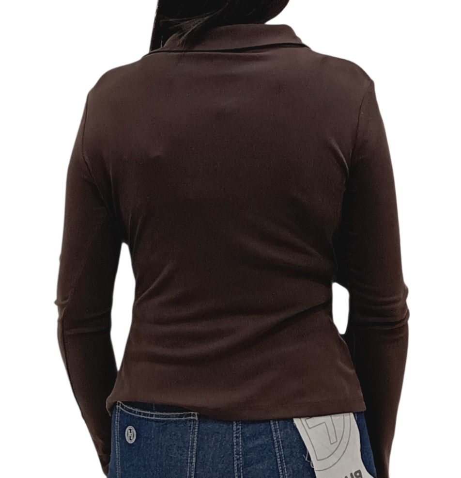 HAVEONE-POLO SCOLLO AD ANELLO