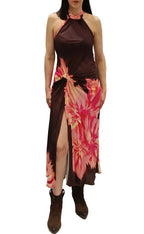 HAVEONE-ABITO FANTASIA SCOLLO HALTER