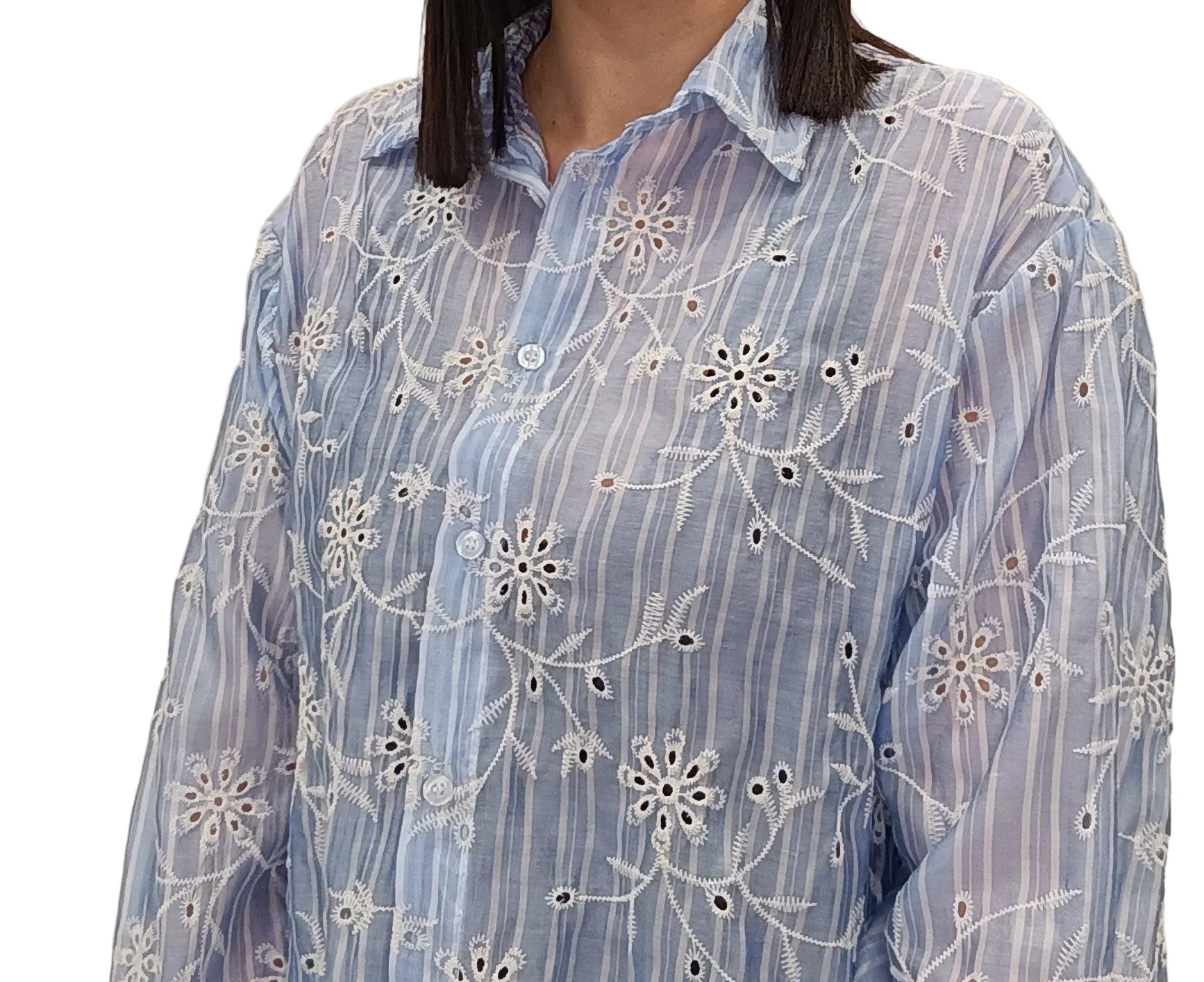 HAVEONE -CAMICIA RICAMI