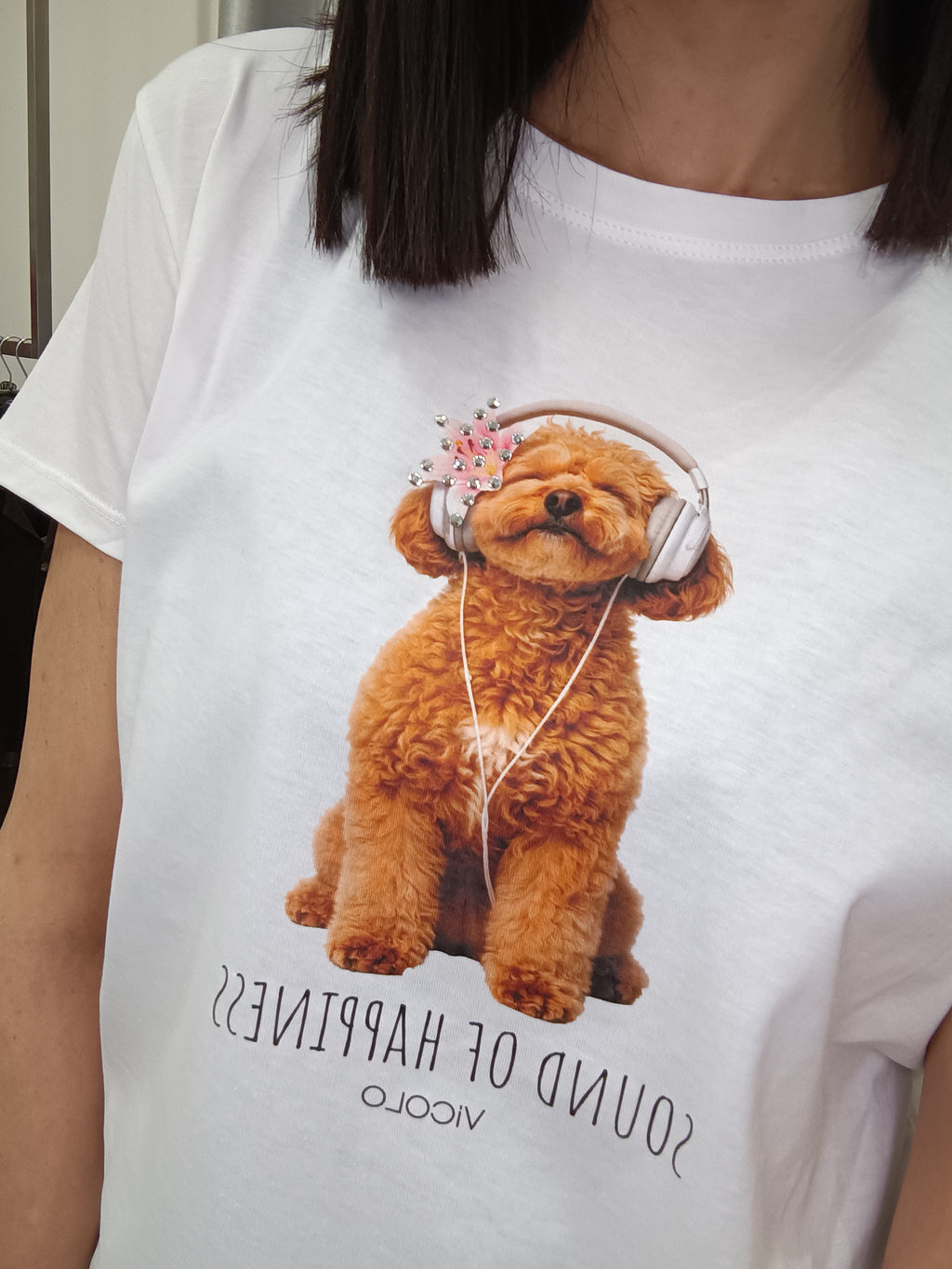 VICOLO-T SHIRT"SOUND OF HAPPINESS"
