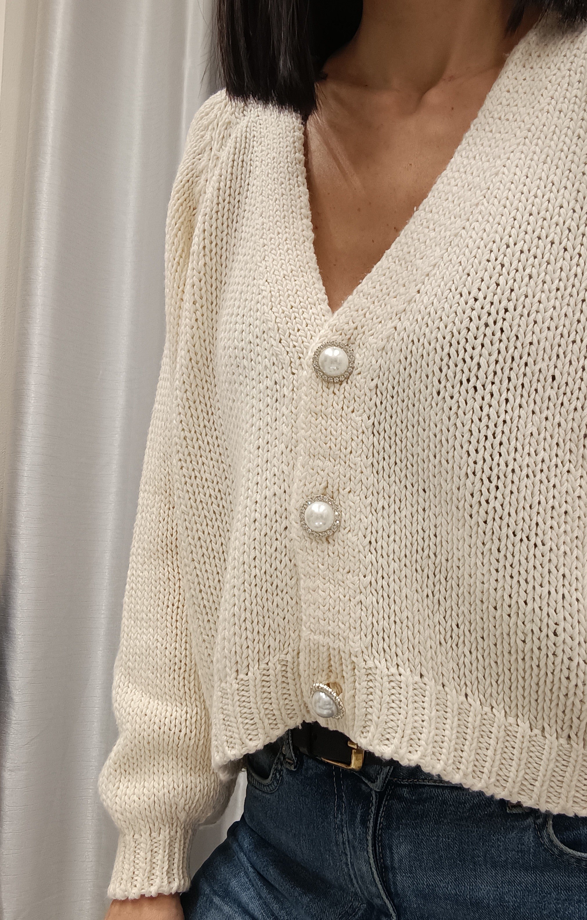 HAVEONE -CARDIGAN GIOIELLO