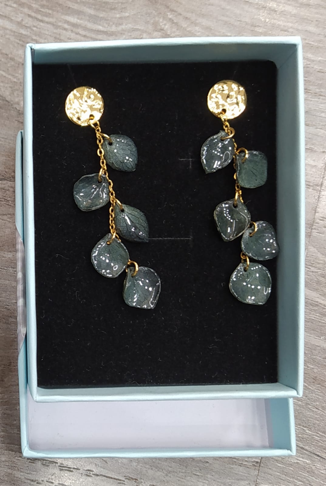 ORECCHINI CON VERI FIORI