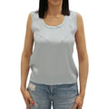 VICOLO-TOP SATIN SMANICATO