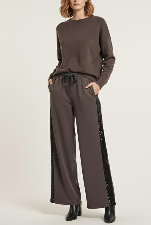 ERREBI -PANTALONE PAILLETTES